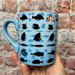 Disney Pixar Finding Dory Coffee Mug Cup 14oz Blue Orange Nemo Dory